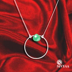 silver necklace for women