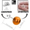 natural freshwater pearl-Bronze Freshwater Pearl Stud Earring in Sterling Silver