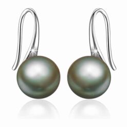 SIVYAA Fresh Water silver Pearl Tiny Drop Dangle pure silver Earrings