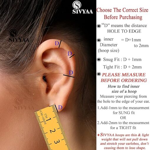 SIVYAA -Size Guide for small hoop