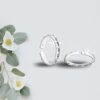 SIVYAA diamond motif Oxidized pure silver Toe Ring Band