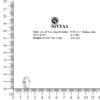 scale-floral & leaf pattern motif- SIVYAA Trendy Oxidized Toe Ring Band