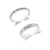 SIVYAA Trendy 1 pcs Oxidized Toe Ring Pure Silver Band for Women