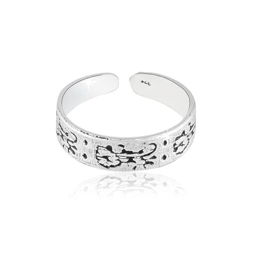 Random Motifs Toe Ring Band , 2cs, - Image 5