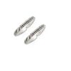 dot-wave SIVYAA Trendy Oxidized Toe Ring Pure Silver Band for Women