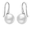 SIVYAA Classic White Pearl Tiny Drop Dangle Earrings