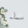 triangle pattern motif- SIVYAA Trendy Oxidized pure silver Toe Ring Band