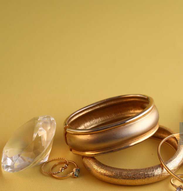 Gold Finish Earrings